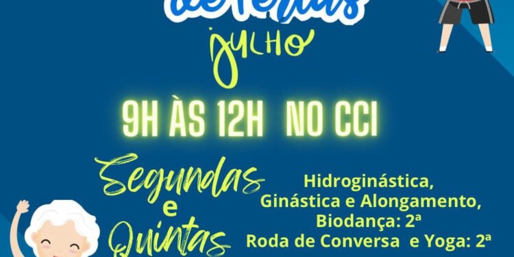Búzios promove Colônia de Férias para idosos do CCI na última quinzena de julho