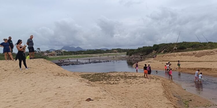 Lagoa do Iriry ‘sem água’ vira atração turística