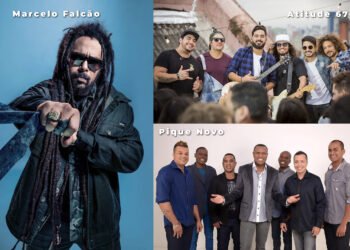 Shows Gratuitos: Marcelo Falcão, Pique Novo e Atitude 67 no Réveillon de Arraial do Cabo