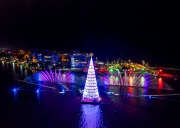 Natal na Lagoa de Imboassica. Macaé/RJ. Data: 17/12/2023.