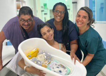 Primeira macaense a nascer em 2025 veio ao mundo pesando 2.205kg