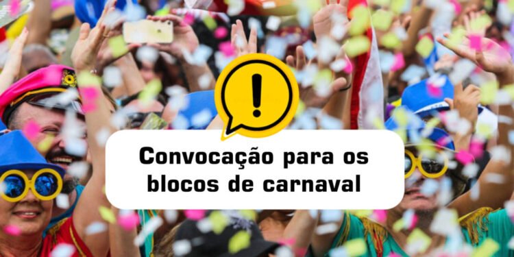 Reunião com responsáveis por blocos carnavalescos acontece dia 03, em Saquarema