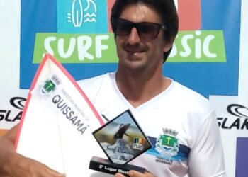 Surfista de Quissamã é vice-campeão do Master no Açu Surf Classic