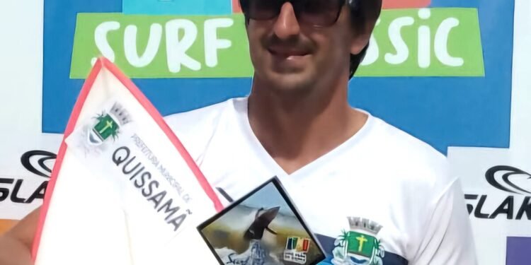 Surfista de Quissamã é vice-campeão do Master no Açu Surf Classic