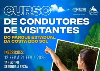 Inscrições abertas para curso condutores de visitantes em Búzios