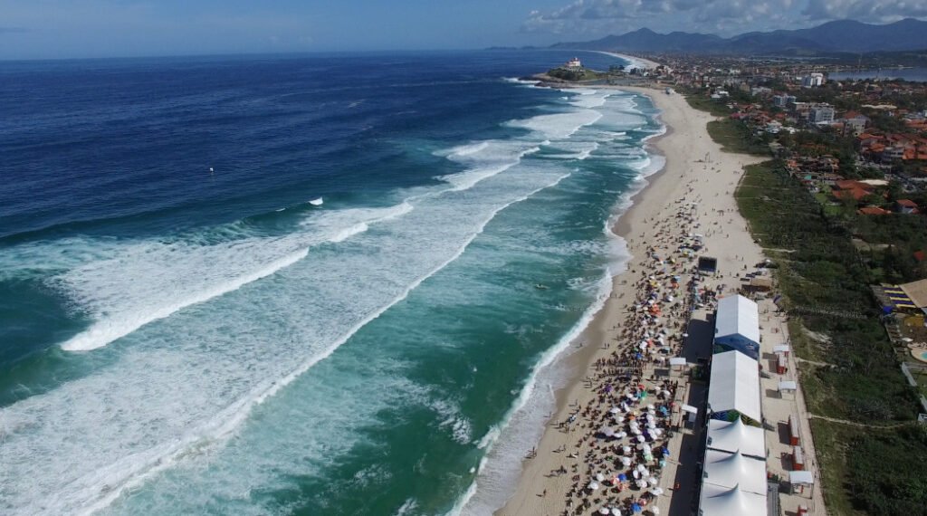 Saquarema reafirma título de “Capital Nacional do Surfe” e renova as três etapas da WSL para 2025