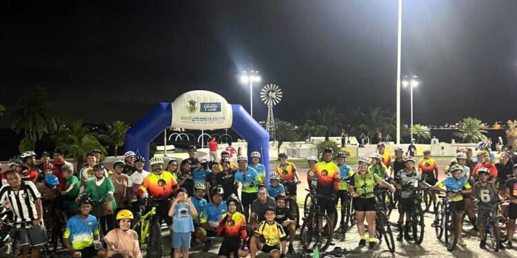 Pedalada noturna acontece nesta quarta (12), em São Pedro da Aldeia