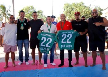José Aldo, ex-campeão mundial UFC, marcou presença no Torneio de Jiu-Jitsu em Carapebus