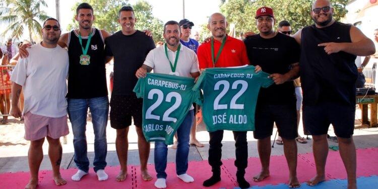José Aldo, ex-campeão mundial UFC, marcou presença no Torneio de Jiu-Jitsu em Carapebus