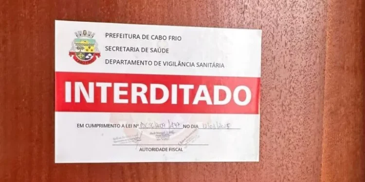 Clínica de bronzeamento artificial e estética foi interditada em Cabo Frio