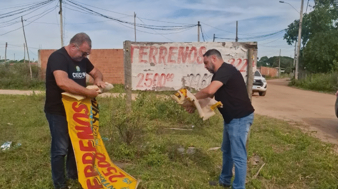 Golpe: terrenos irregulares estavam a venda em Tamoios, distrito de Cabo Frio