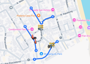 Veja como ficará o trânsito no Peró durante o Festival de Mariscos e Crustáceos em Cabo Frio