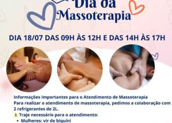 Massoterapia de graça? Veja como participar da ação em Tamoios