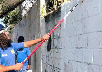 Buscando manter a cidade limpa, Macaé intensifica combate às pichações