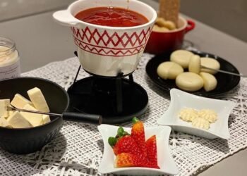 Fondue Romeu e Julieta