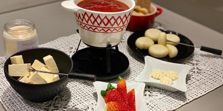 Fondue Romeu e Julieta