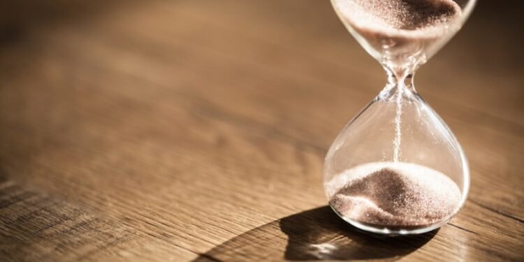 O tempo está passando…