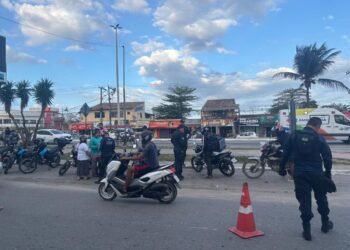 Motos irregulares são apreendidas em Tamoios, Cabo Frio
