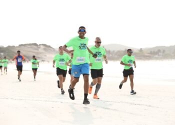 Forte Run movimenta a Praia do Forte em Cabo Frio