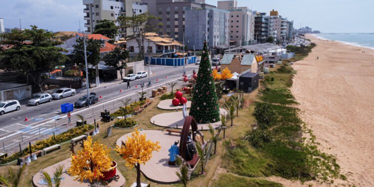 Com Vila do Noel e Águas Dançantes, Macaé acelera montagem do Natal Magia