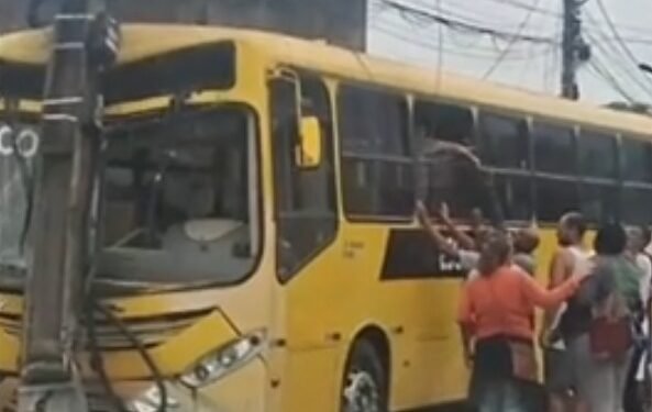 Acidente com ônibus escolar em Iguaba Grande