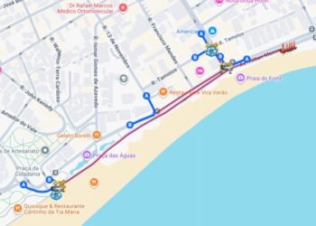 Veja como fica o trânsito na Orla da Praia do Forte para o Réveillon 2026