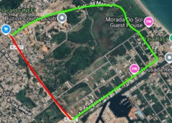 Trecho da José Bento Ribeiro Dantas será interditado nesta segunda (8) em Búzios