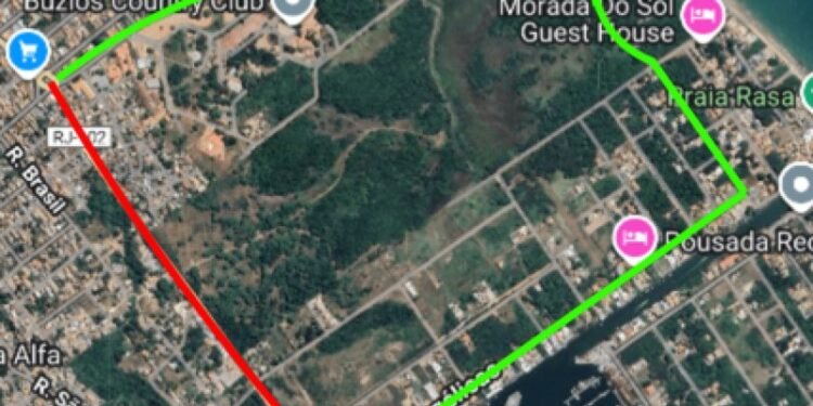 Trecho da José Bento Ribeiro Dantas será interditado nesta segunda (8) em Búzios