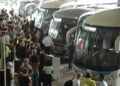 Movimento intenso na Rodoviária do Rio; Costa do Sol está entre os principais destinos