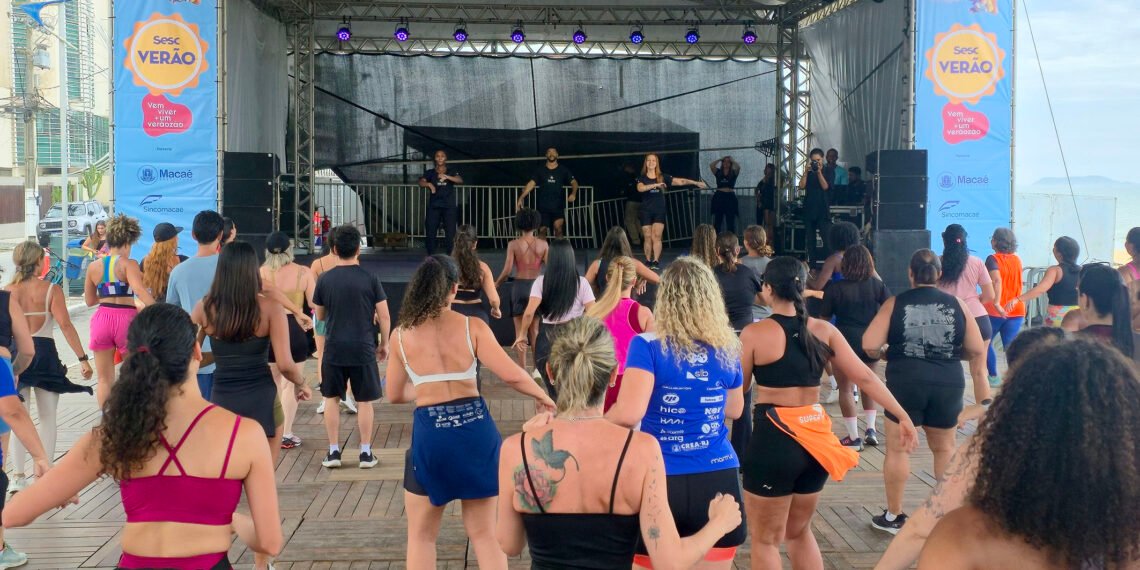 Aulas gratuitas movimentam o Esporte Verão em Macaé; confira a programação de domingo (25)