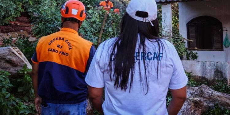 Cinco imóveis são interditados em Cabo Frio; equipes seguem com ações preventivas