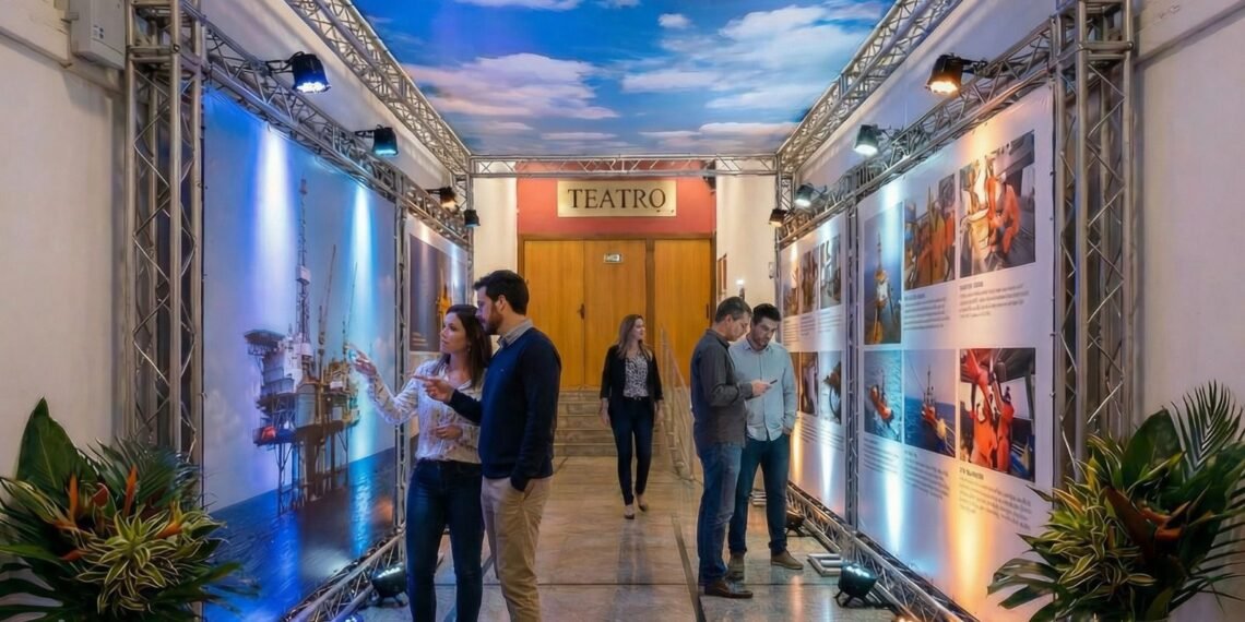 Macaé sedia exposição sobre os 25 anos do acidente com a plataforma P-36