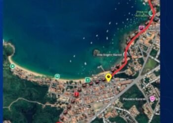 Orla Bardot será interditada nesta terça-feira (31) em Búzios