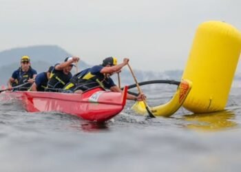 Búzios vira palco da canoa havaiana e reúne atletas de todo o estado neste fim de semana