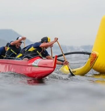 Búzios vira palco da canoa havaiana e reúne atletas de todo o estado neste fim de semana