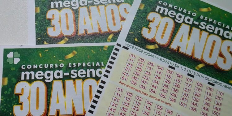 Mega-Sena 30 anos sorteia R$ 300 milhões no próximo domingo (24); premio não acumula