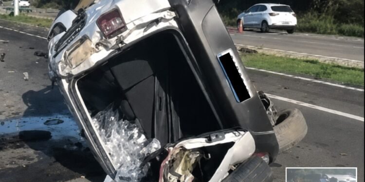 Grave acidente na estrada do Mar do Norte, em Rio das Ostras, deixa um morto e dois feridos