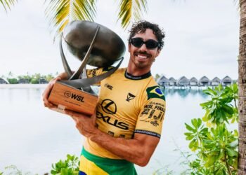 WSL chega ao fim em Saquarema; Yago Dora conquista o título da etapa