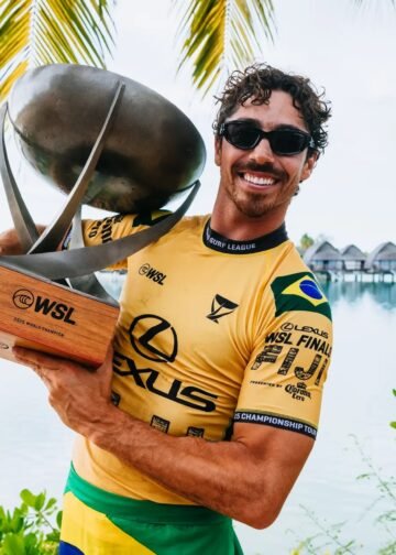 WSL chega ao fim em Saquarema; Yago Dora conquista o título da etapa