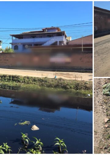 Moradores alertam para risco de acidentes no Valão de Medeiros; secretário de Serviços Públicos foi acionado