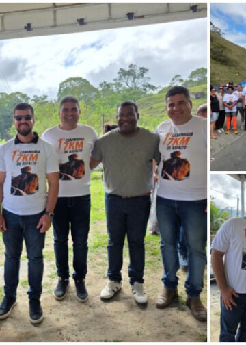 Solenidade e caminhada marcam inauguração da primeira fase da Estrada do Sana