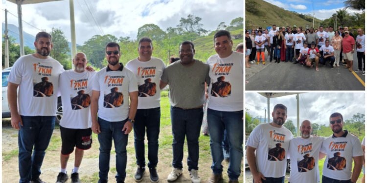 Solenidade e caminhada marcam inauguração da primeira fase da Estrada do Sana