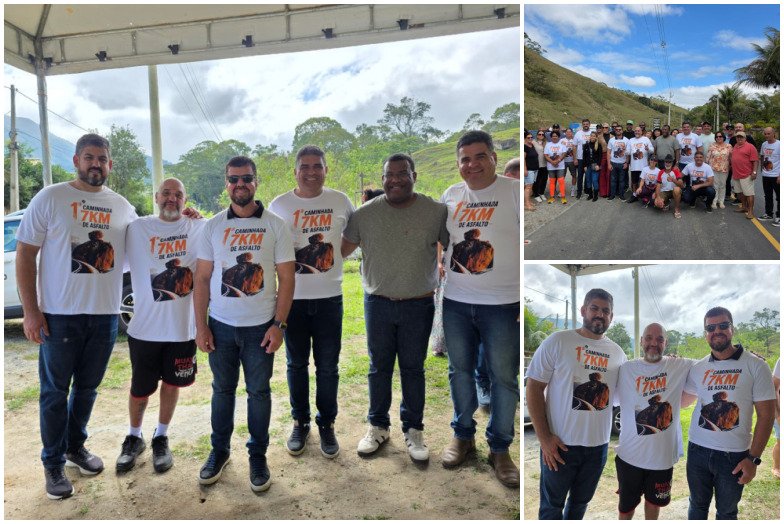 Solenidade e caminhada marcam inauguração da primeira fase da Estrada do Sana