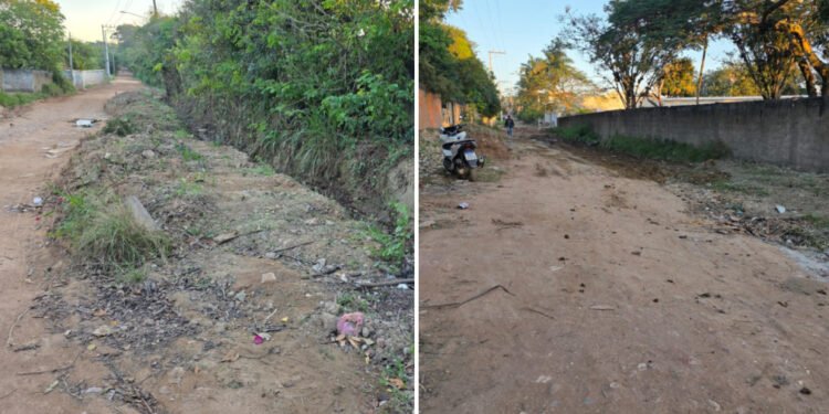 Moradores se unem por pavimentação da Rua 15 e Rua das Palmeiras em Maria Joaquina
