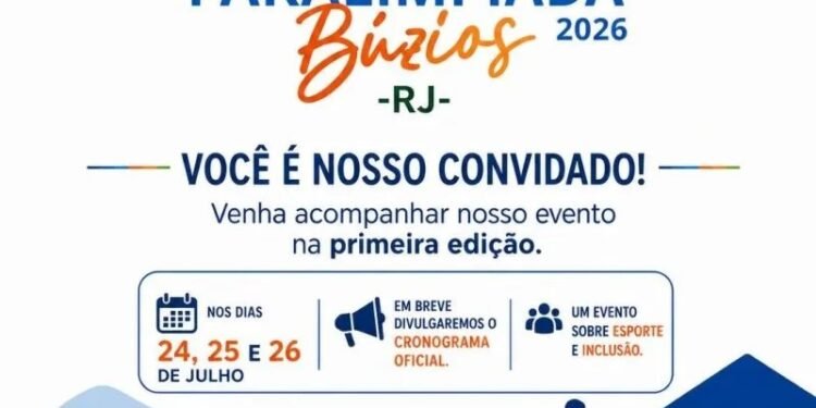Paralimpíada Búzios 2026 reúne atletas de diversas modalidades neste fim de semana