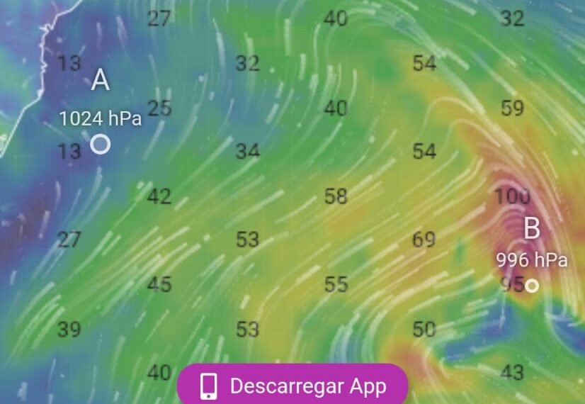 Sob alerta: cidades da região podem ter novas rajadas de vento nesta quinta-feira (30)