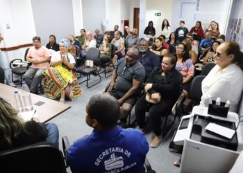 Permissionários do Shopping de Rua Mica (Feirinha) participam de reunião para fortalecer espaço em Rio das Ostras