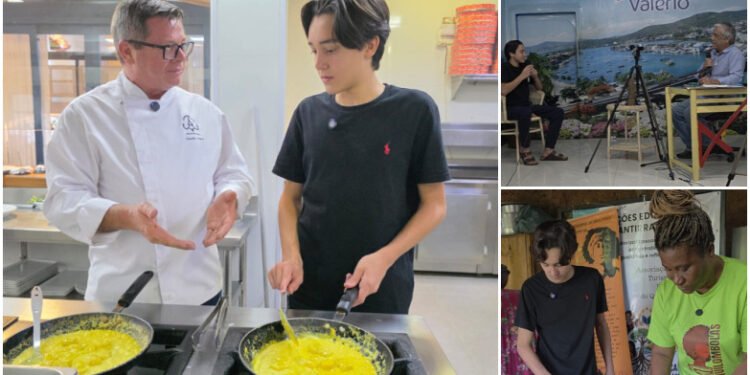 Arthur Morais, do Estripulia na Cozinha, visita a Costa do Sol e aprende pratos especiais