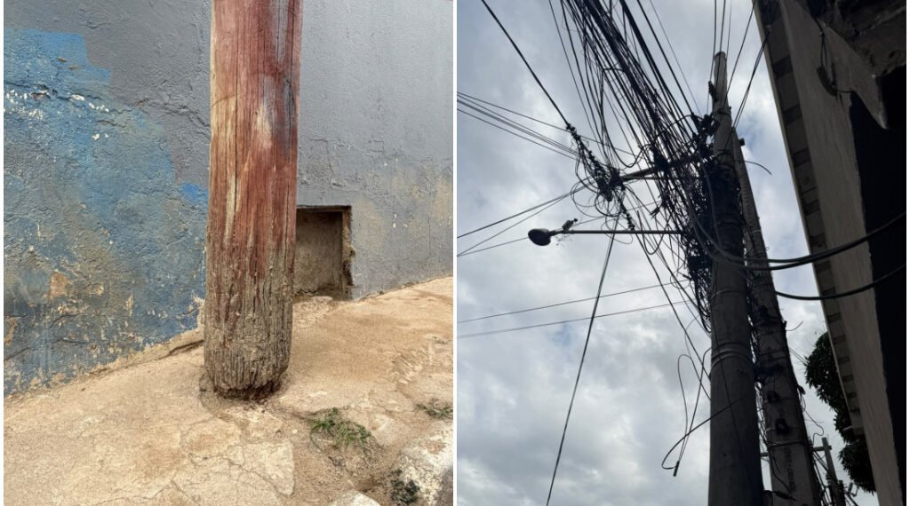 Postes danificados colocam moradores em risco; Procon dá 60 dias para Enel agir em Cabo Frio