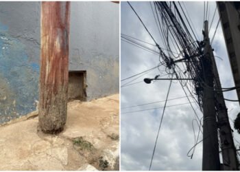 Postes danificados colocam moradores em risco; Procon dá 60 dias para Enel agir em Cabo Frio